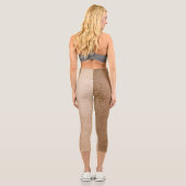 銅勾配グリッターカプリレギンス カプリレギンス (裏面)