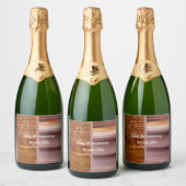 銅器・陶磁器 スパークリングワインラベル (ボトル)