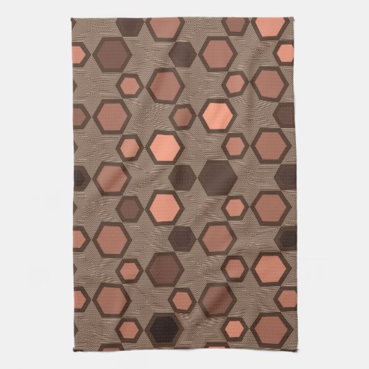 銅地数々の域 キッチンタオル (縦)