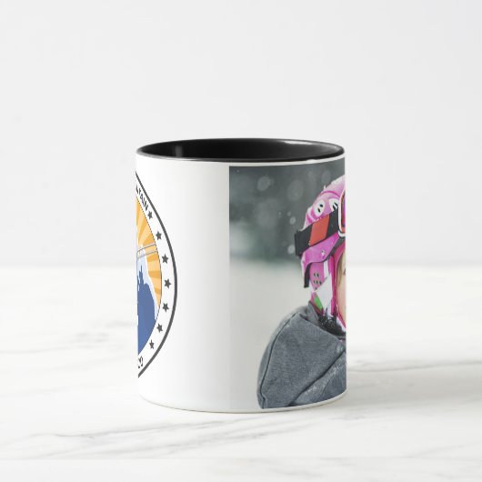 銅山のコロラド州のカスタムの写真 マグカップ (中央)