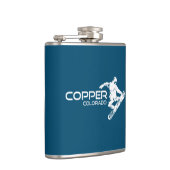 銅山コロラドスノーボーダー フラスク (右)