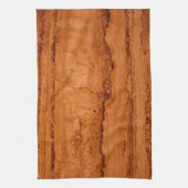 銅峡谷花崗岩、琥珀の金ゴールドセドナ山脈 キッチンタオル (縦)