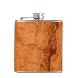 銅峡谷花崗岩、琥珀の金ゴールドセドナ山脈 フラスク