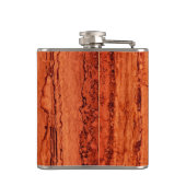 銅峡谷花崗岩、琥珀の金ゴールドセドナ山脈 フラスク (裏面)