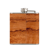 銅峡谷花崗岩、琥珀の金ゴールドセドナ山脈 フラスク (裏面)