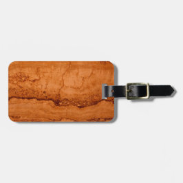 銅峡谷花崗岩、琥珀の金ゴールドセドナ山脈 ラゲッジタグ