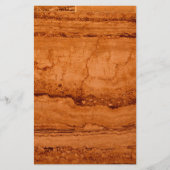 銅峡谷花崗岩、琥珀の金ゴールドセドナ山脈 便箋 (正面)