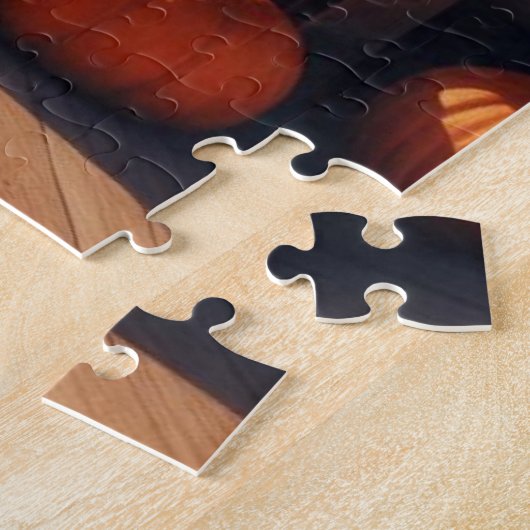 銅峡谷表現 ジグソーパズル (側面)