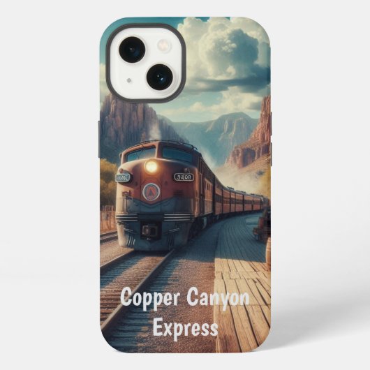 銅峡谷表現 iPhoneケース (裏面)