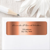 銅差出人住所 ラベル (インサイチュ)