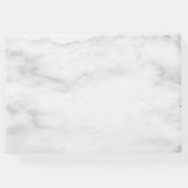 銅幾何学大理石ピンクフローラ ゲストブック (裏面)