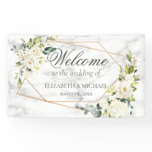 銅幾何学白色フローラ大理石結婚の