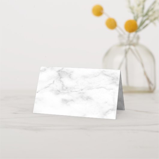 銅幾何学的ブルゴーニュ大理石 プレイスカード (裏面)