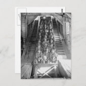 銅抗夫1906年 ポストカード (正面/裏面)