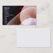 銅採掘フラクタルアート 名刺 (正面/裏面)