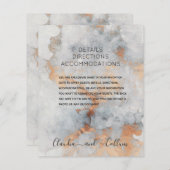 銅採石場結婚詳細宿泊施設 (正面/裏面)