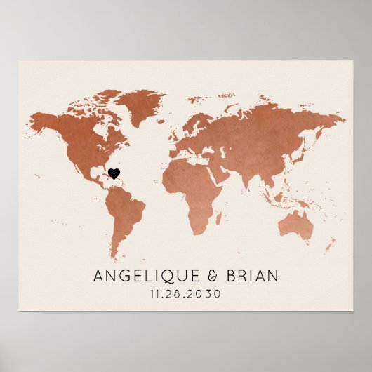 銅旅行テーマゲストサインイ結婚ンズ(ユダヤ教の)バル・ミツバー ポスター (正面)