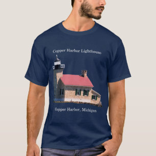 銅港の灯台暗闇のワイシャツ Tシャツ