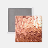 銅白熱［赤熱］光を放つ彫刻 マグネット (正面/裏面)