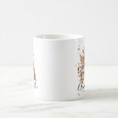 銅秋のフローラレター秋花 コーヒーマグカップ (中央)