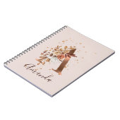 銅秋のフローラレター秋花 ノートブック (左側)