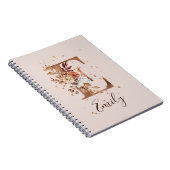 銅秋フローラレターE秋花 ノートブック (右側)