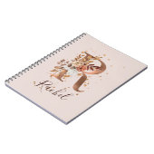 銅秋フローラレターR秋花 ノートブック (左側)