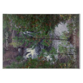 銅秋切断板 カッティングボード (正面)