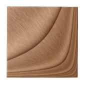 銅等高線 タイル (正面)