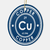 銅素子ブルーセラミックオーナメント セラミックオーナメント (左)