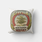 銅素晴らし蒸留バーボンウィスキー。 クッション (正面)