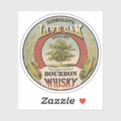 銅素晴らし蒸留バーボンウィスキー。 シール (シート)