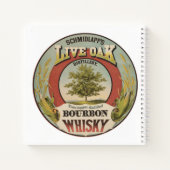 銅素晴らし蒸留バーボンウィスキー。 ノートブック (裏面)