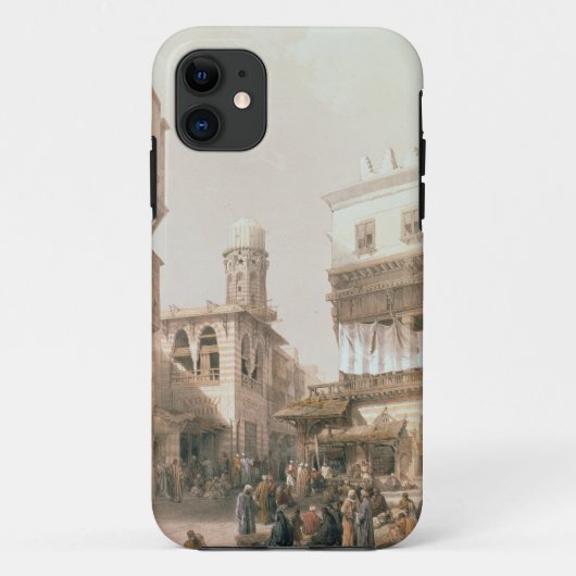 銅細工人のバザー、"エジプトからのカイロ、 Case-Mate iPhoneケース (裏面)