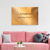 銅結婚の キャンバスプリント (インサイチュ (リビング))