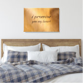 銅結婚の キャンバスプリント (インサイチュ (寝室))