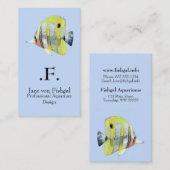 銅縞蝶 名刺 (正面/裏面)