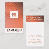 銅背エレガント景名刺デザイン 名刺 (正面/裏面)