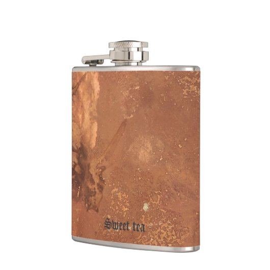 銅背景甘茶 フラスク (左)