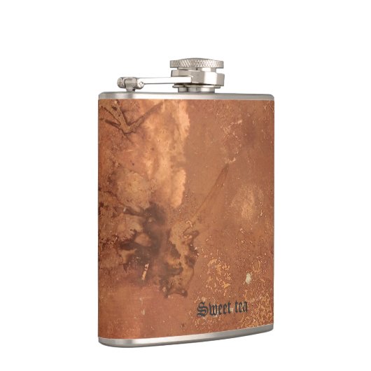 銅背景甘茶 フラスク (右)