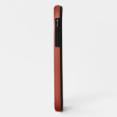 銅色のステンレス鋼の金属の一見 Case-Mate iPhoneケース (裏面/左)