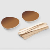 銅色のブラシ仕上げ2 ハンドファン (組立なし)