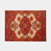 銅色のペルシャ絨毯の一見 ドアマット (正面)