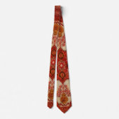 銅色のペルシャ絨毯の一見 ネクタイ (裏面)