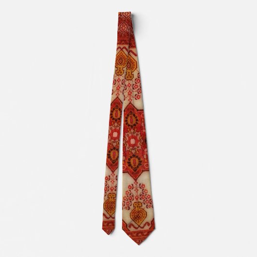 銅色のペルシャ絨毯の一見 ネクタイ (裏面)