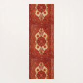 銅色のペルシャ絨毯の一見 ヨガマット (裏面)