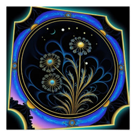 銅色の花 ポスター