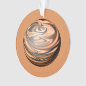 銅色大理石 オーナメント (正面)