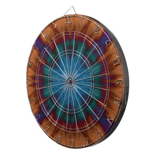 銅色 ダーツボード (正面右)