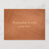 銅色 ポストカード (正面)